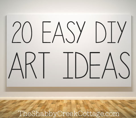 20 ways to make your own wall art