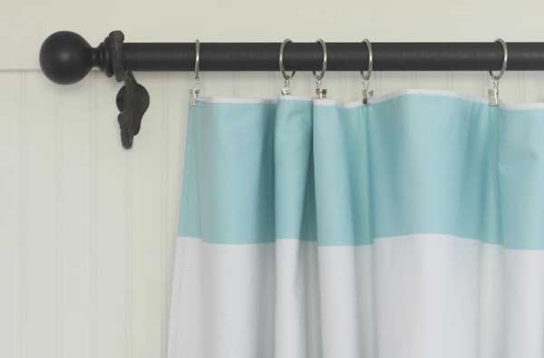 How to make your own DIY curtain rods