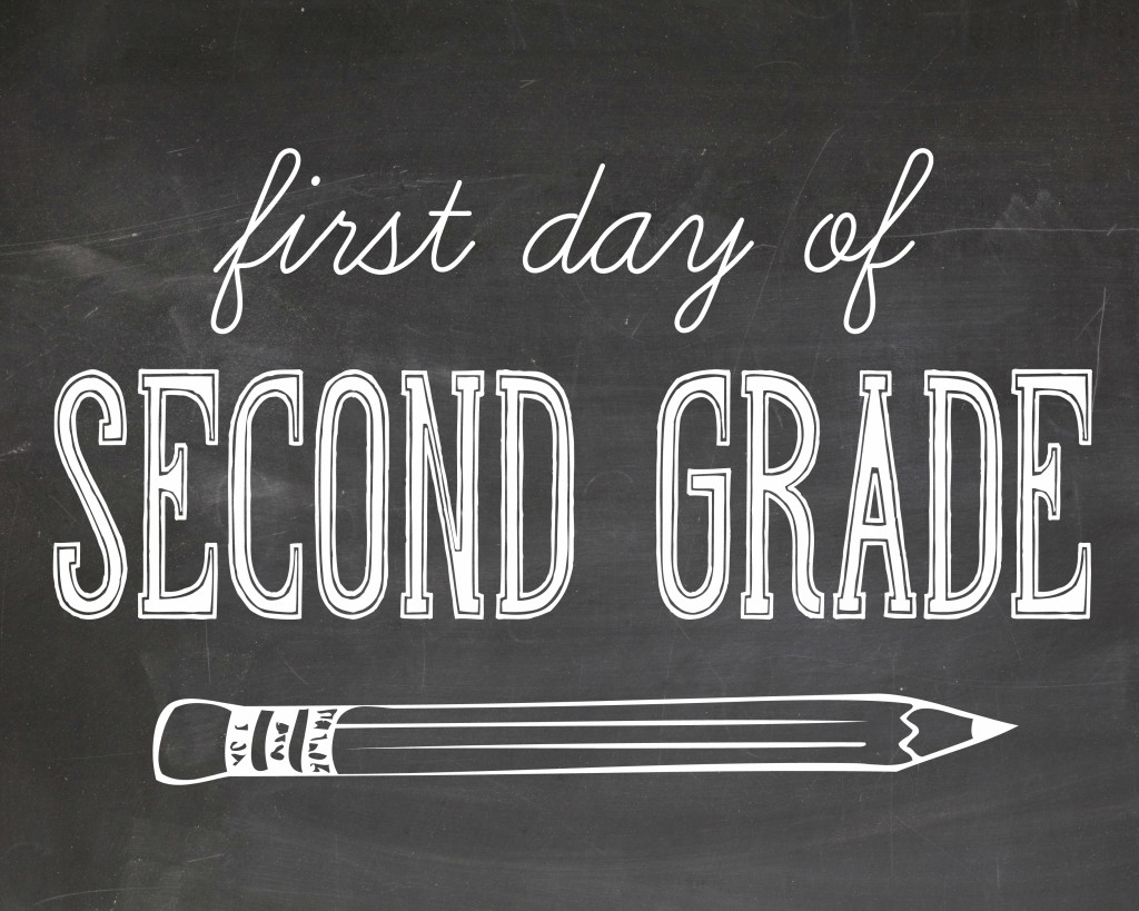 First Day of School Printables for Kids Pictures | The Cottage Market