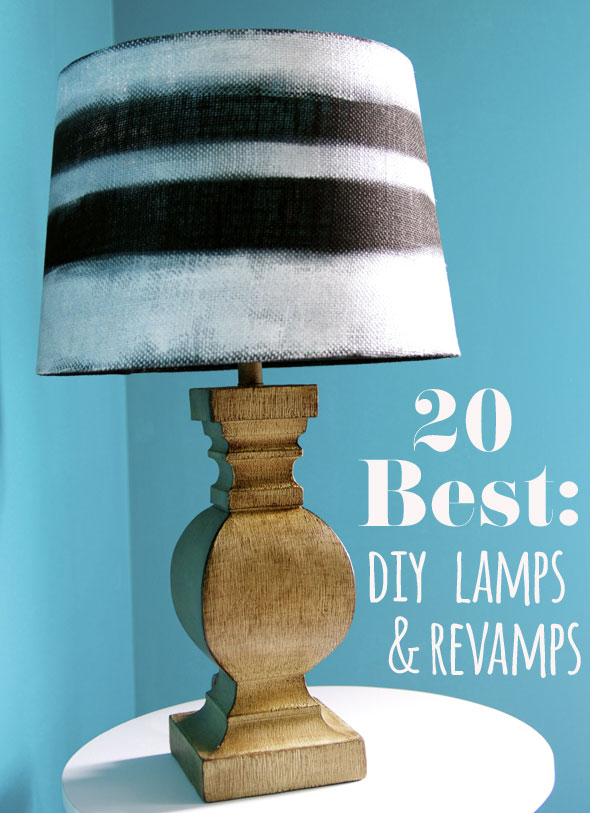 DIY lamps and makeovers