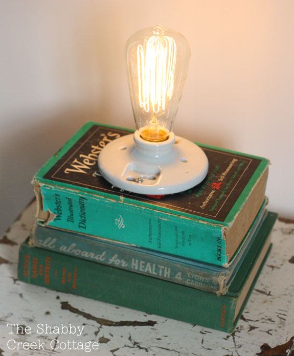 DIY Book Lamp