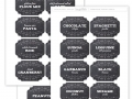 printable farmhouse design labels