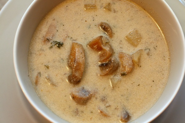 Creamy Mushroom and Potato Soup