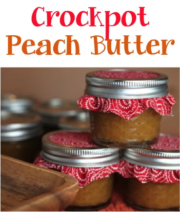 Crock Pot Peach Butter