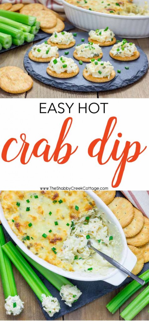 The classic hot crab dip recipe. I always love getting this at restaurants - definitely trying this one at home!