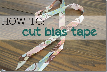How to: cut your own bias tape