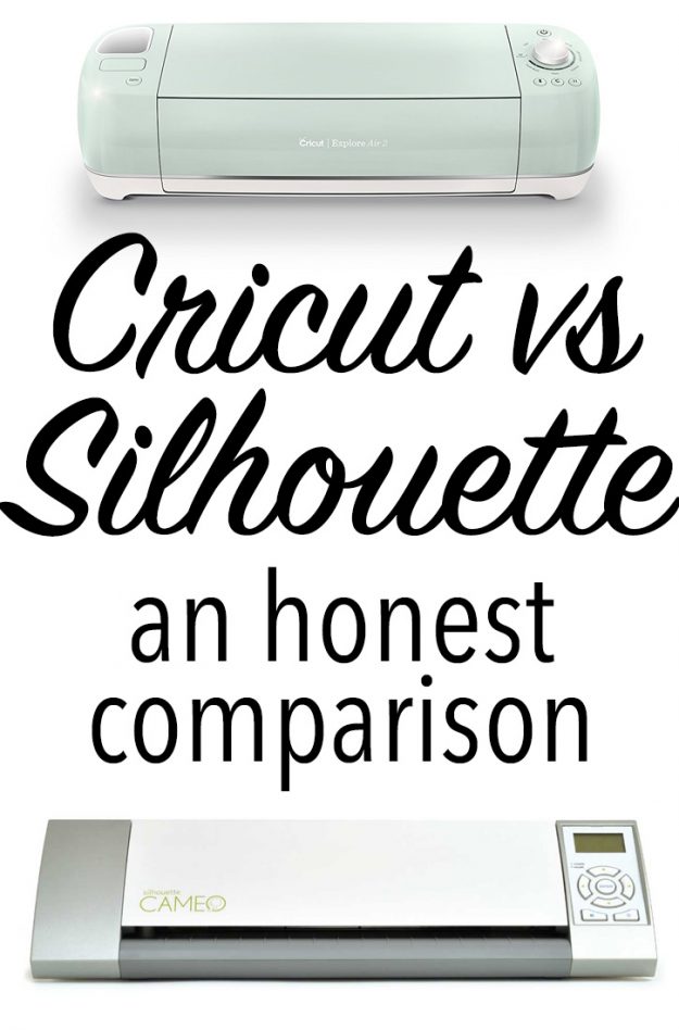 cricut versus silhouette - a side by side comparison