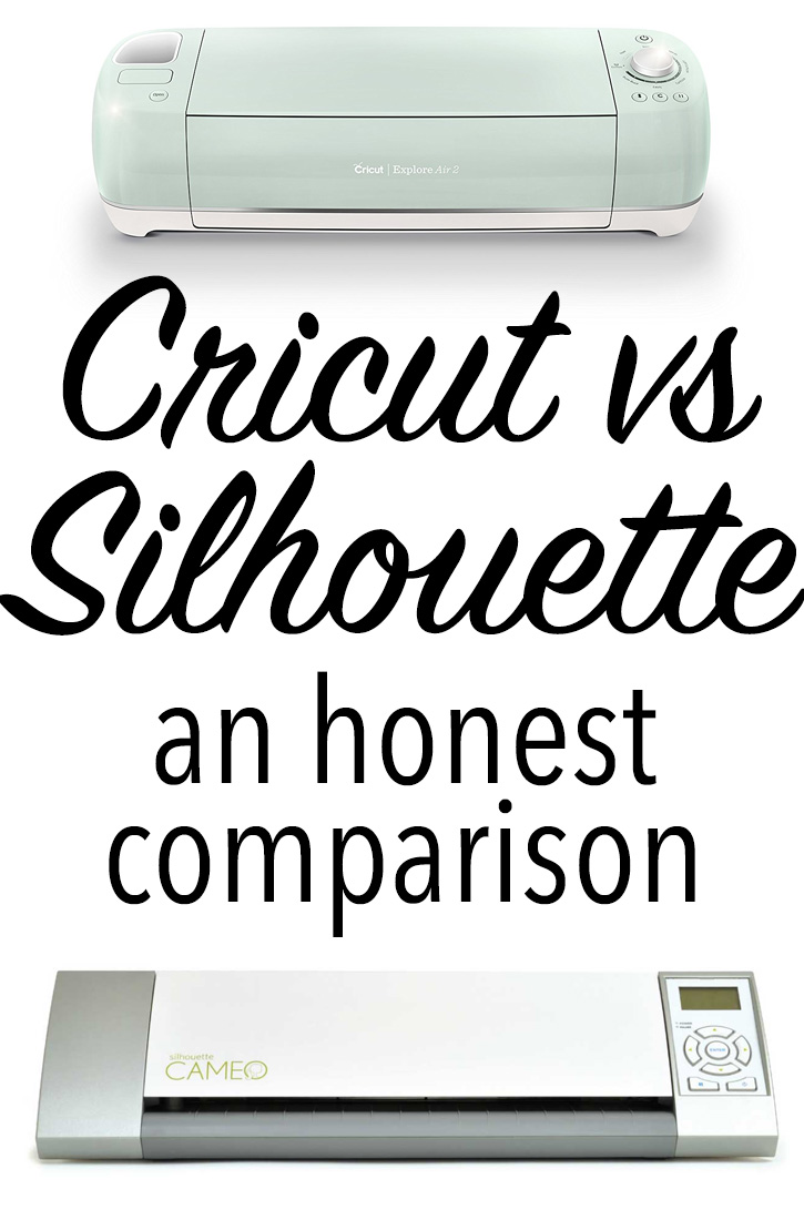 Silhouette vs. Cricut - My Unbiased Review