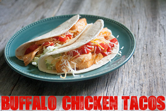 Easy Dinner Recipe: Buffalo Chicken Tacos