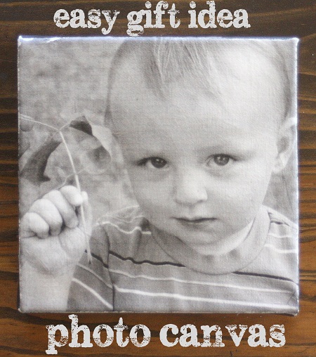 How to make: Easy Photo Canvas