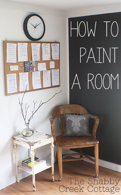How to paint a room