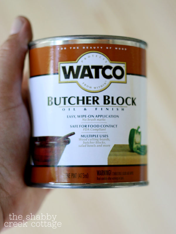 Butcher Block Countertops Tips And Tricks, Sealing Butcher Block Countertops With Watco