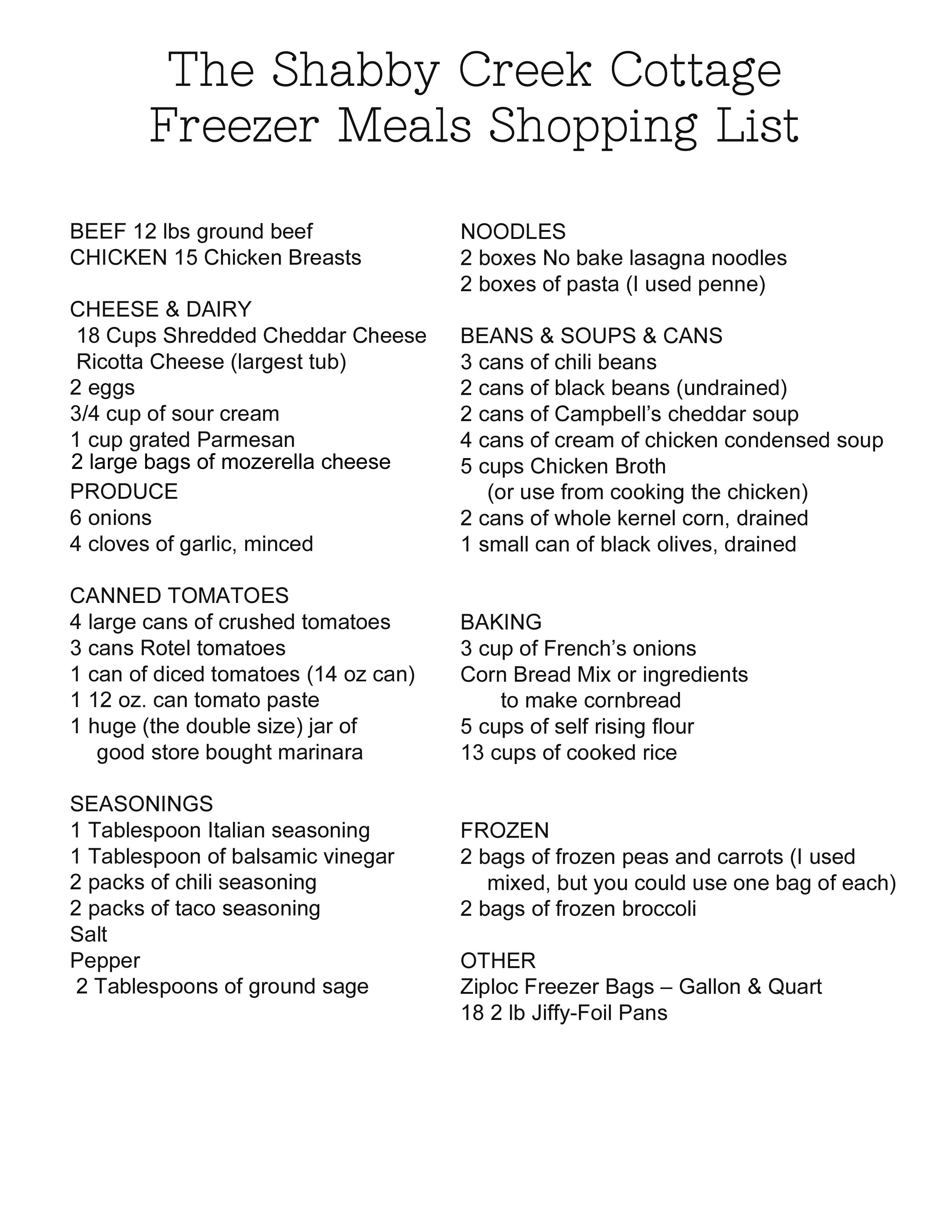 The Shabby Creek Cottage