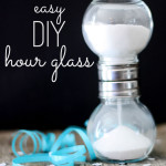 DIY hourglass