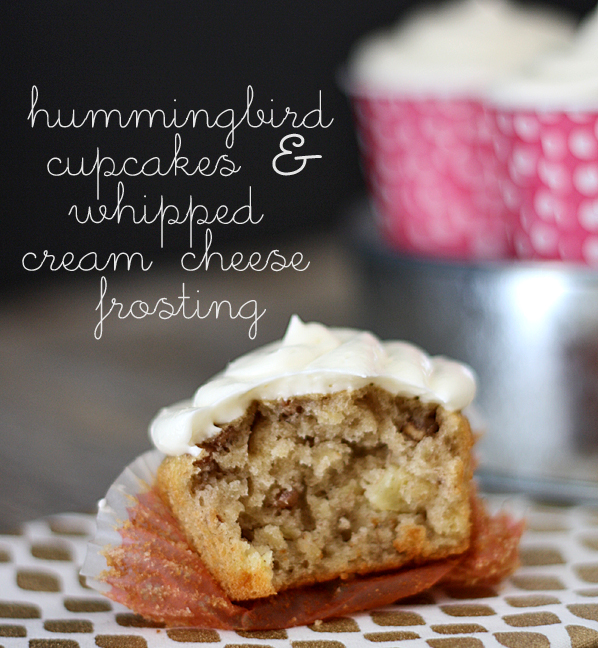 The Best Ever Hummingbird Cupcake Recipe