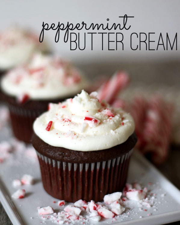 peppermint butter cream