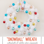 snowball wreath