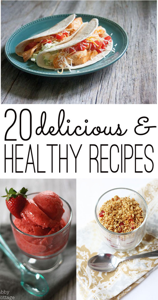 20 healthy recipes