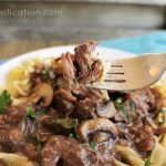 Easy slow cooker beef Burgundy-great for busy days!