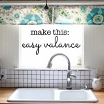 how to make a valance