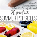 20 summer popsicles