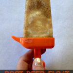Fun Summer Treat: Root Beer Float popsicles!