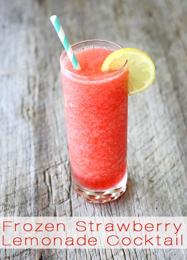 strawberry lemonade cocktail