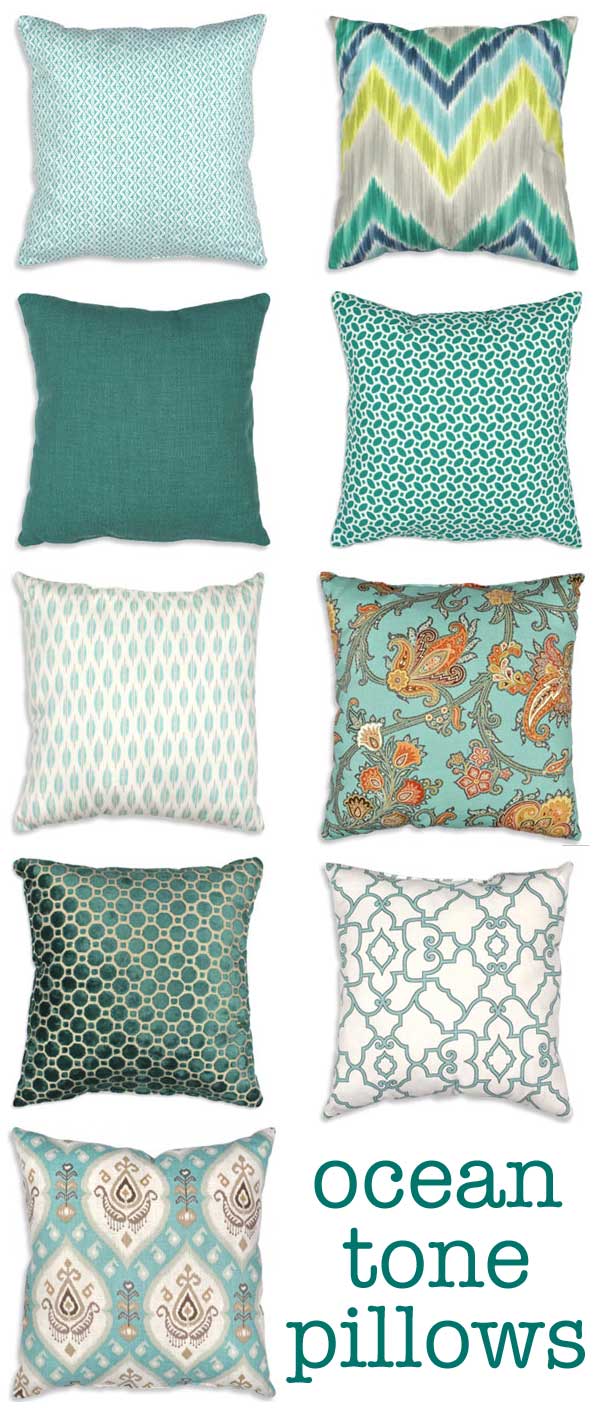 aqua pillows