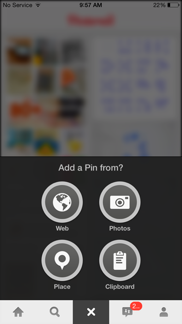 how to pin from instagram