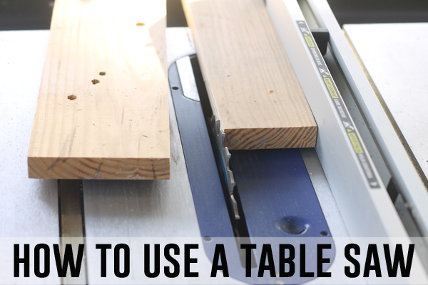 How to Use a Table Saw - Power Tools 101