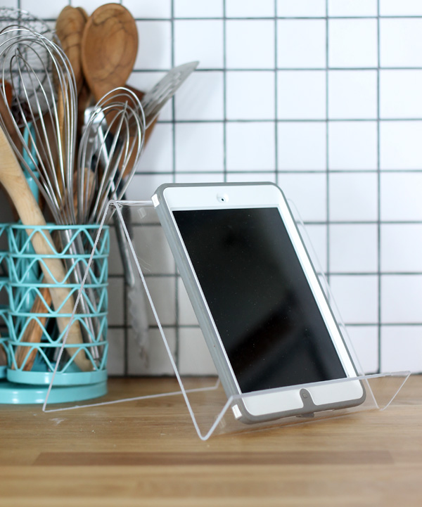 make this: iPad stand