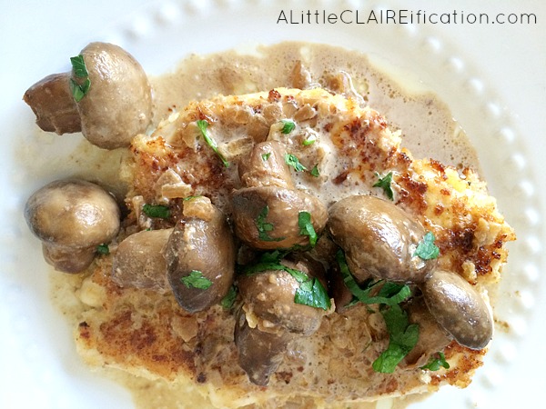 Creamy French Onion Style Slow Cooker Mushrooms