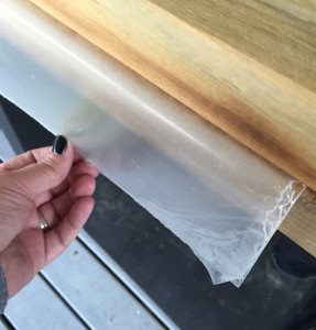 make this: plexiglass shelving