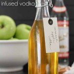 Caramel Apple infused vodka - so simple and perfect for gift giving (or giving to yourself!)