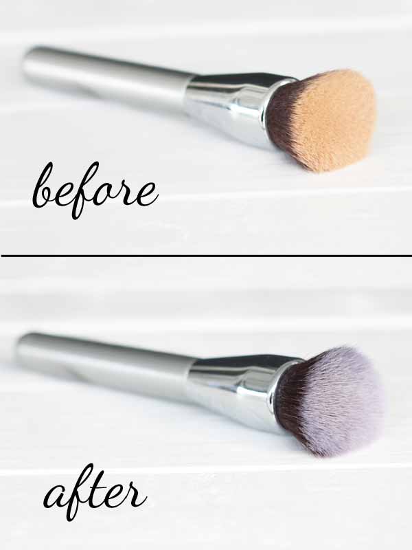 Makeup brush cleaner is so expensive - and I had no idea you could make it at home. Pinning this one to remember to make it!