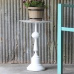 Turn a lamp into a side table with this easy project