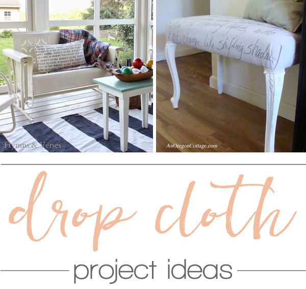 Drop Cloth Project Ideas