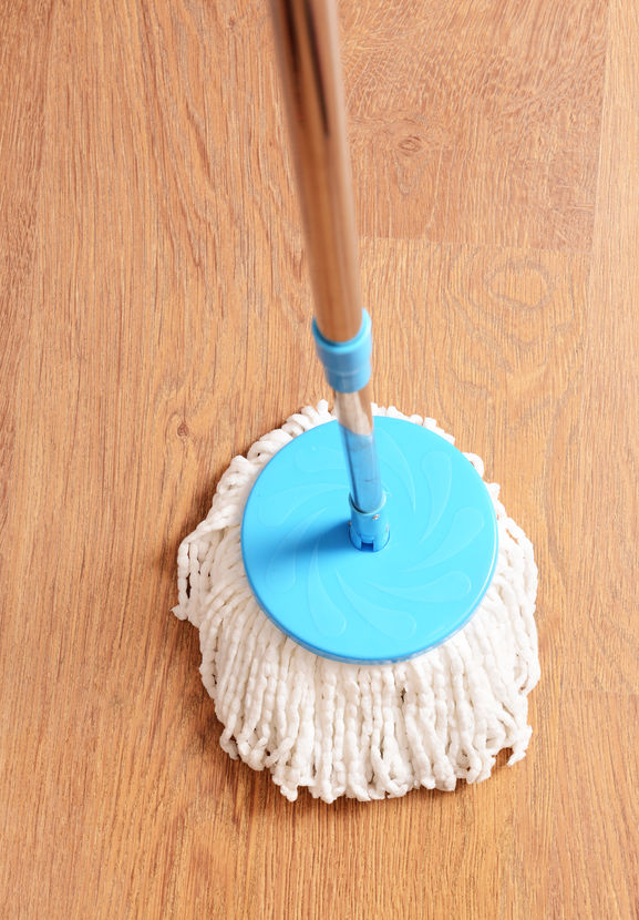 Easy tips on how to clean hardwood floors - plus a recipe for simple cleaner. Has to be better than all those chemicals on the floor!