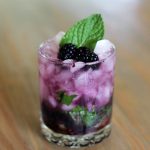 Blackberry mojito - this looks so good! Blackberries are my favorite, so this one could be dangerous, but I'm willing to risk it :)