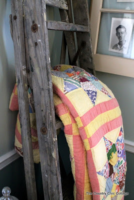 so many great ideas for things made from old ladders - these ideas are so cute!