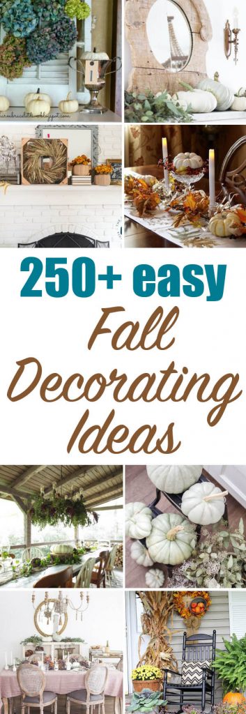 Fall Decorating Inspiration: 250+ gorgeous decorating ideas
