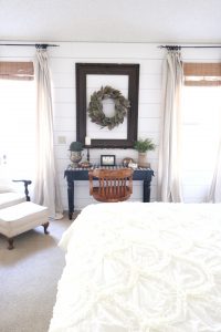 Beautiful white bedroom - tons of great white paint colors here!