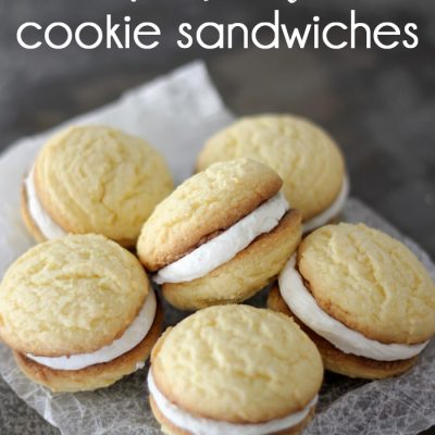 No-fail Cake Batter Cookie Sandwiches