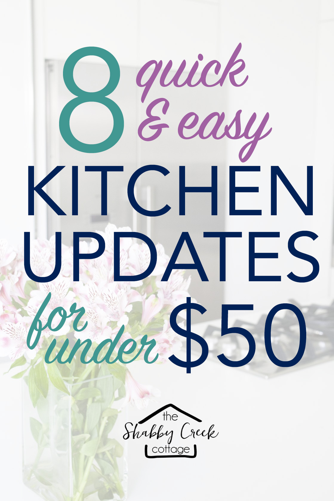 budget kitchen ideas The Shabby Creek Cottage
