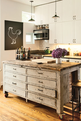 Upcycled Kitchen Island Ideas, How To Turn A Dresser Into Kitchen Island With Seating