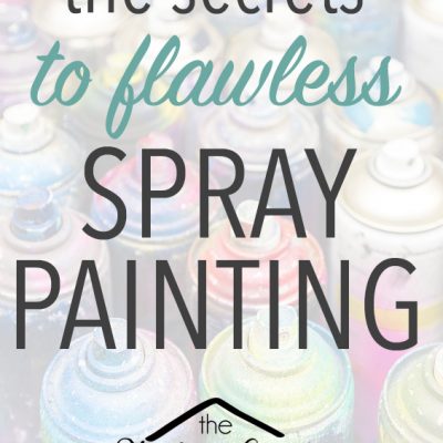 10 Tips to Successful Spray Painting