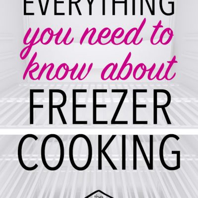 Freezer Cooking FAQs