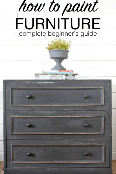 the complete guide on how to paint furniture