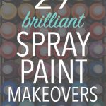 Great ideas for harnessing the power of spray paint!