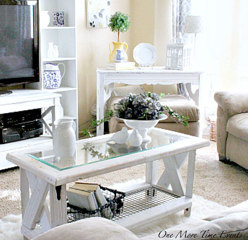 How to Make a Rustic Coffee Table from only 2x4s